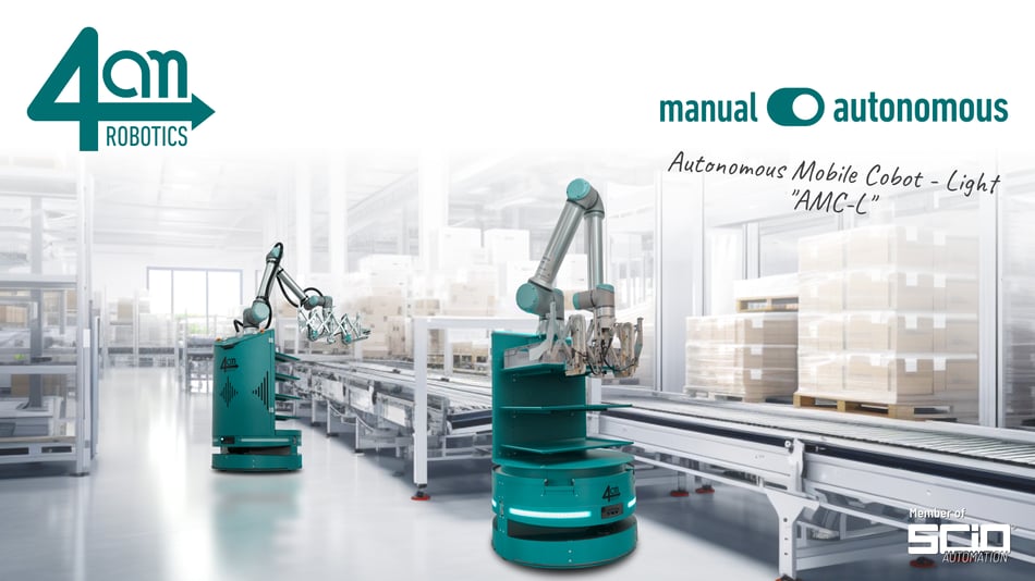 The Autonomous Mobile Cobot Light sets new standards in terms of flexibility and efficiency
