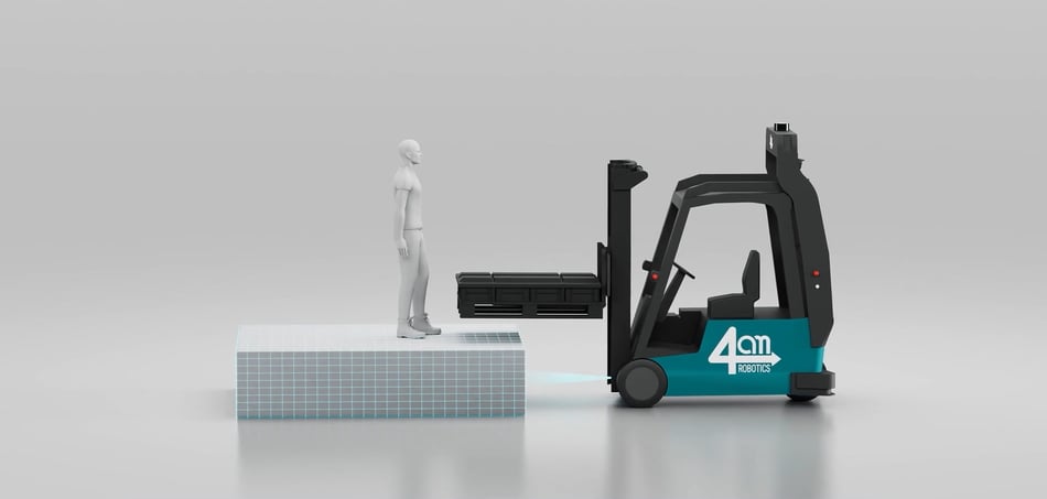 Autonomous forklift overcomes safety challenges at elevated delivery stations